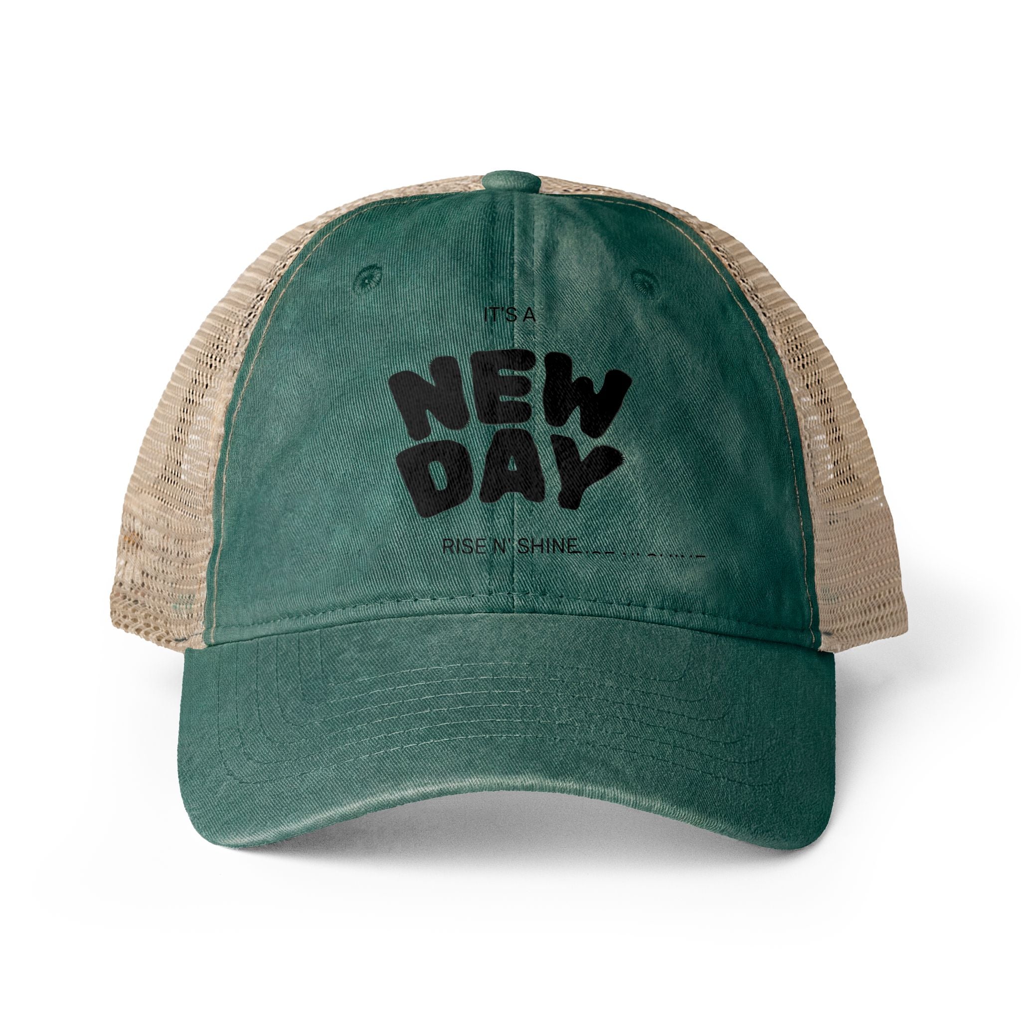 Women's Washed Mesh-Back Cap