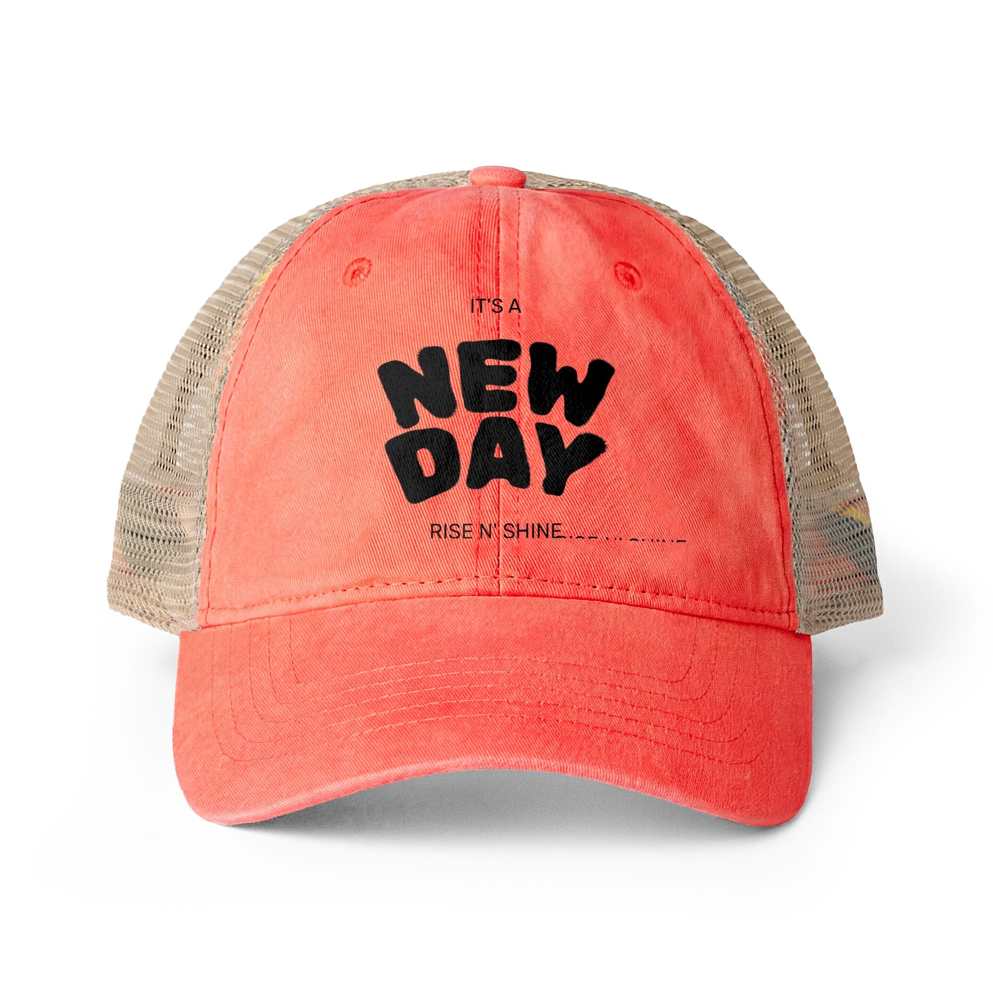 Women's Washed Mesh-Back Cap