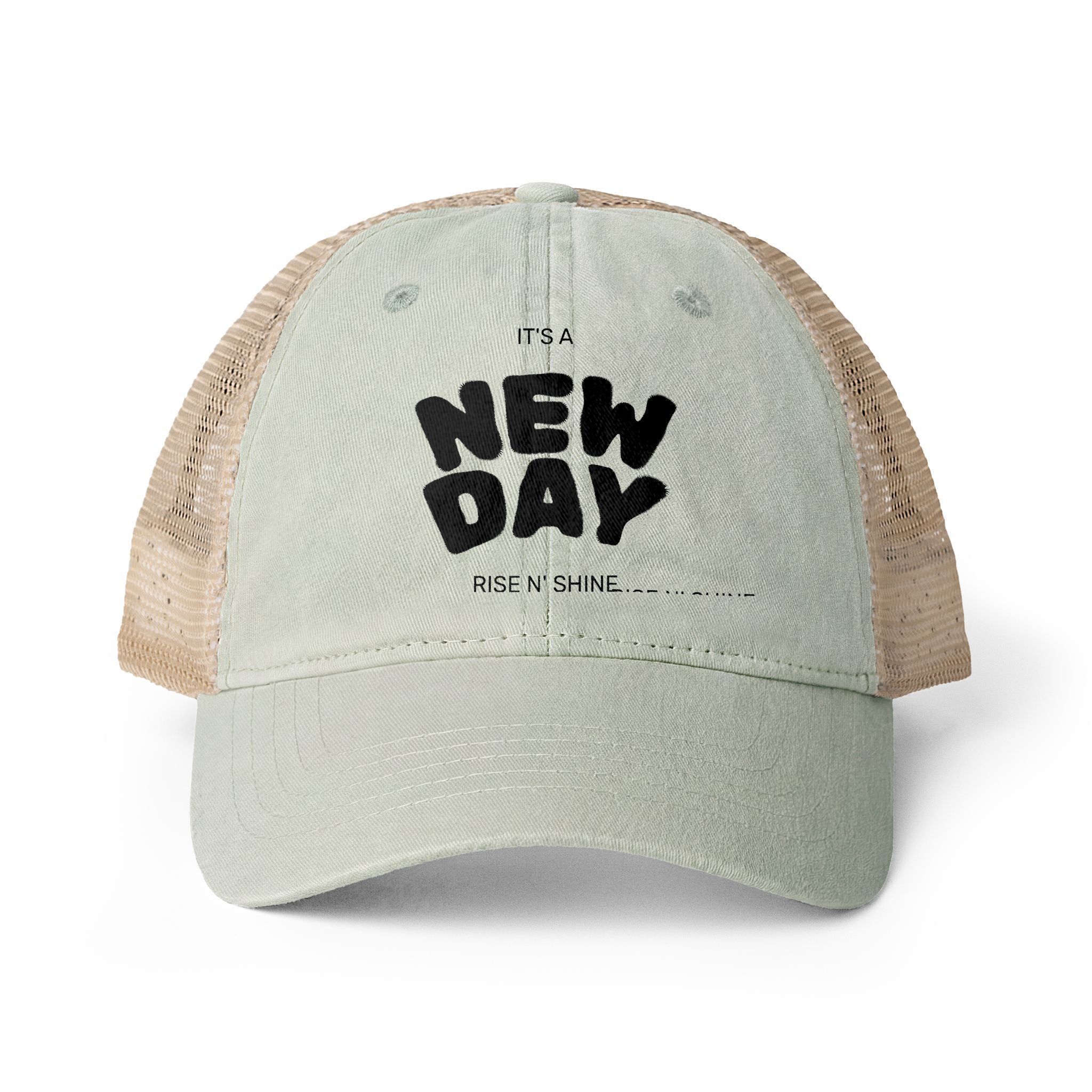 Women's Washed Mesh-Back Cap