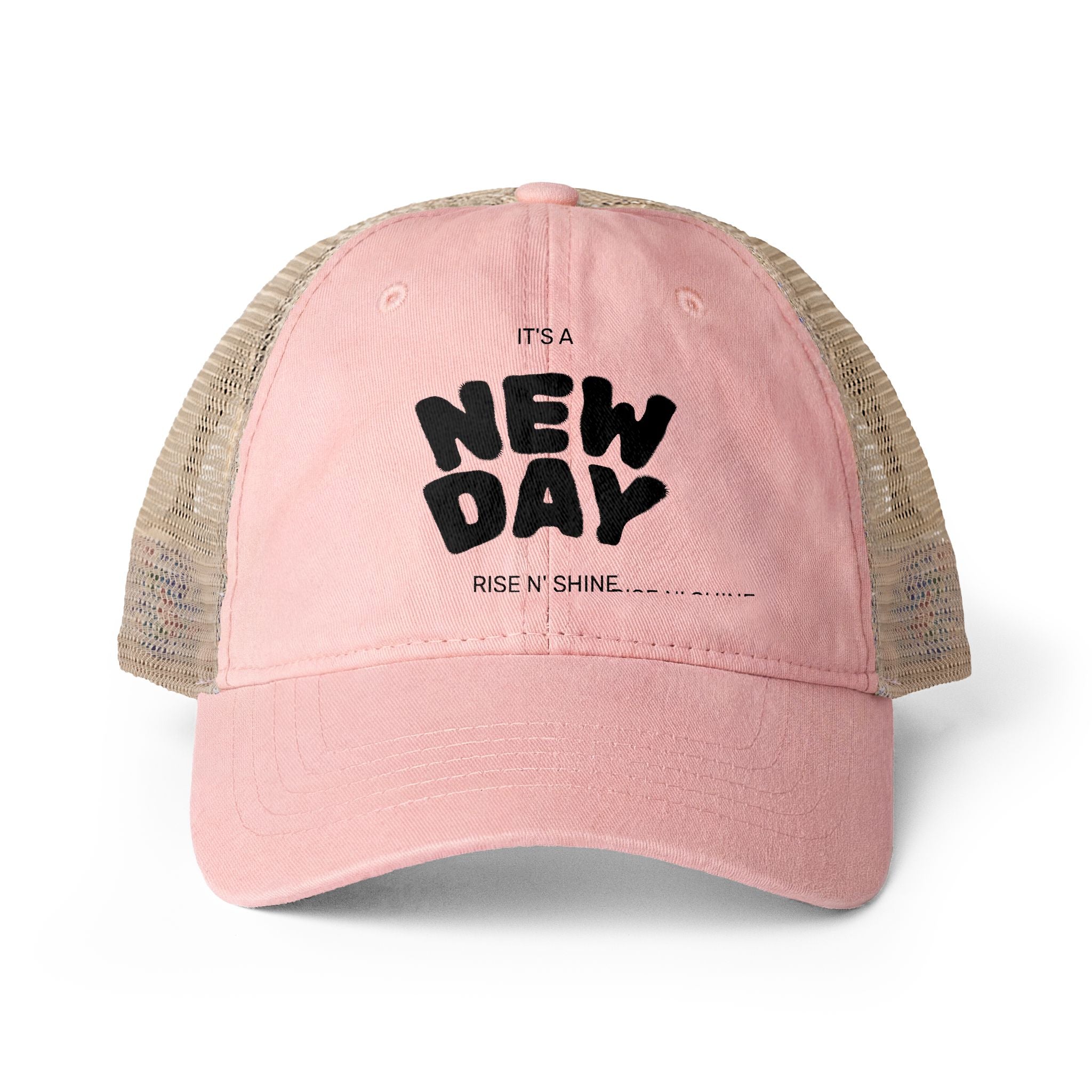 Women's Washed Mesh-Back Cap