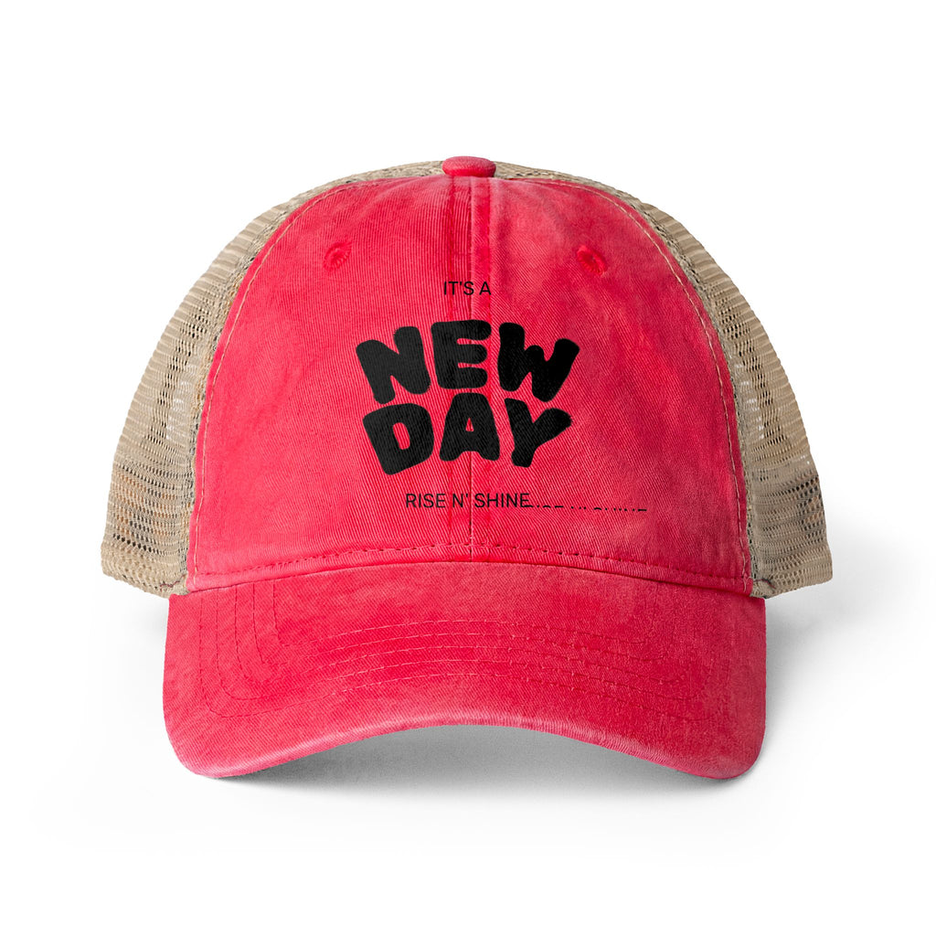 Women's Washed Mesh-Back Cap