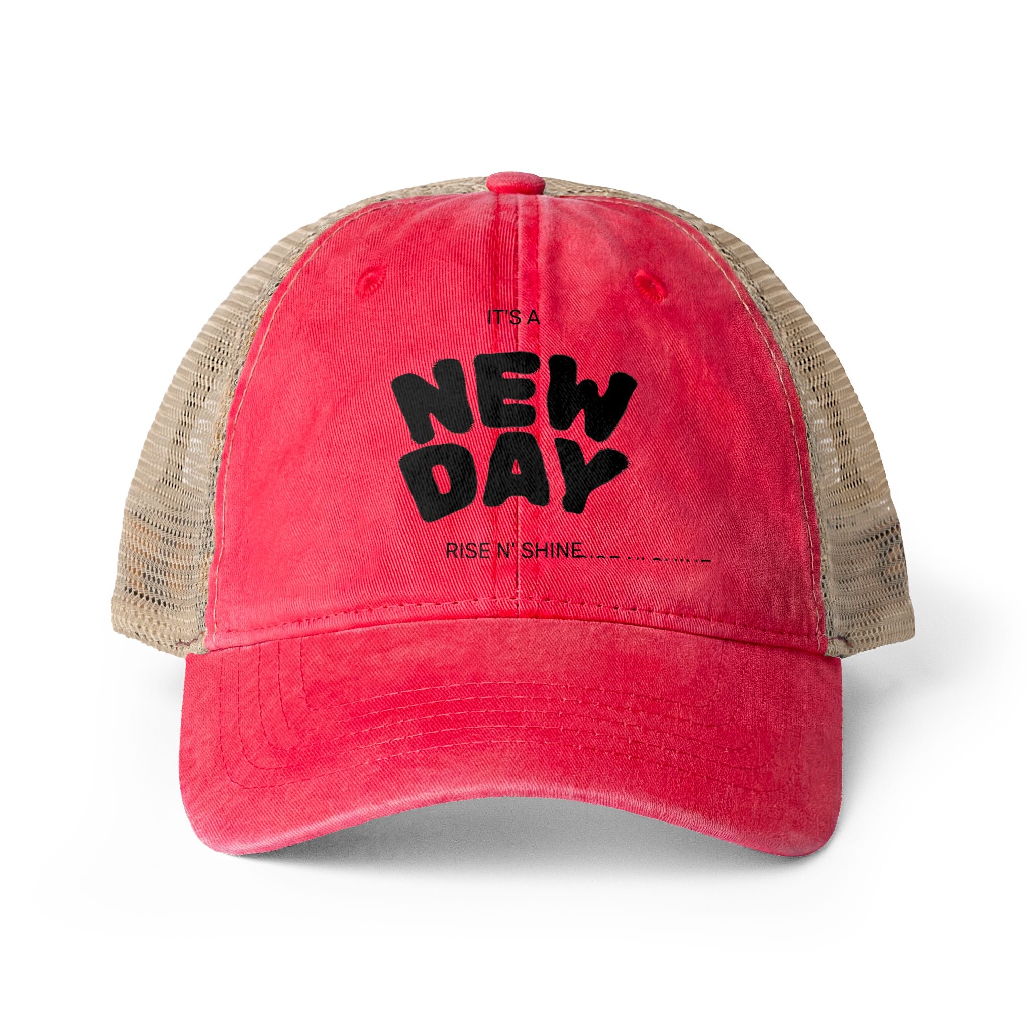 Women's Washed Mesh-Back Cap
