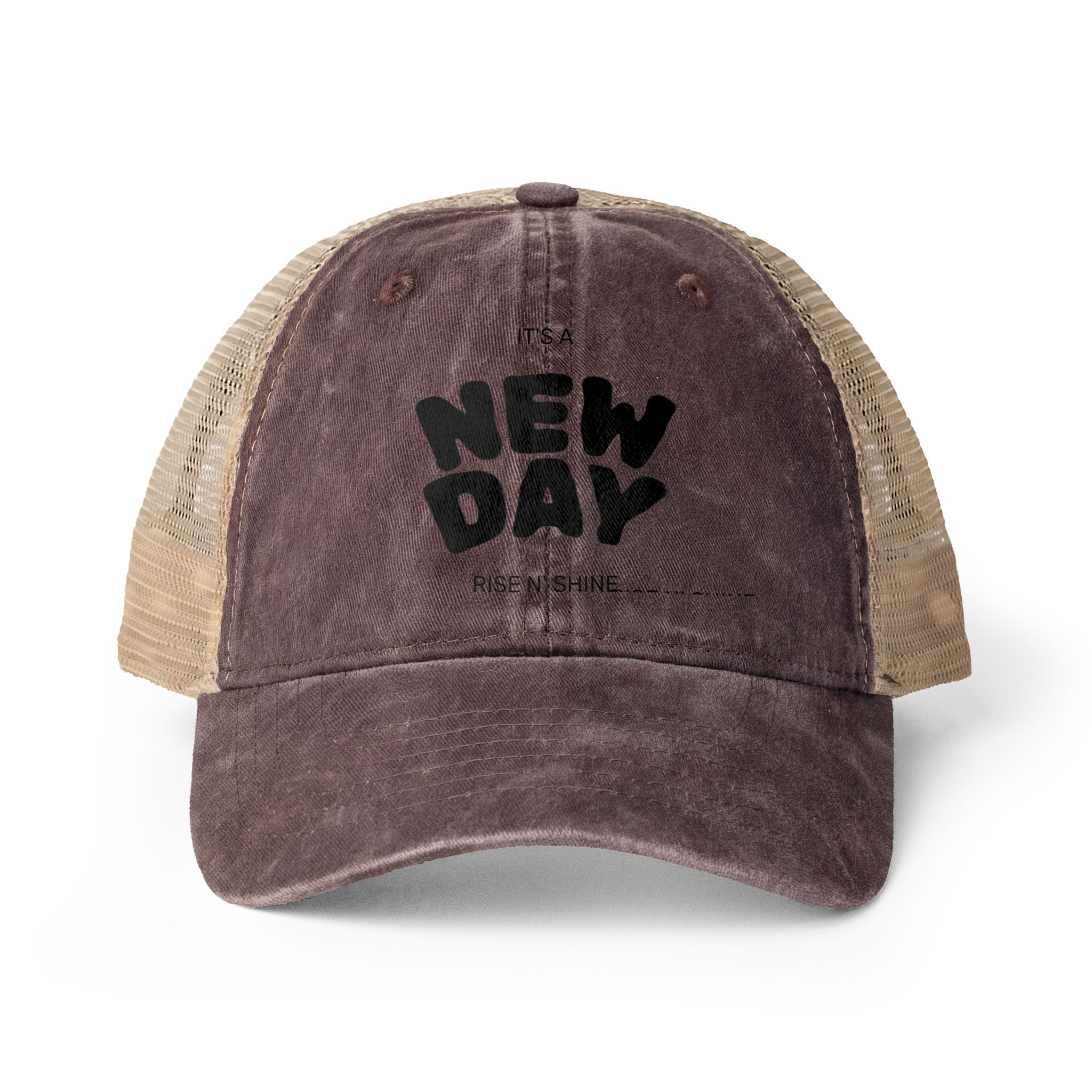 Women's Washed Mesh-Back Cap