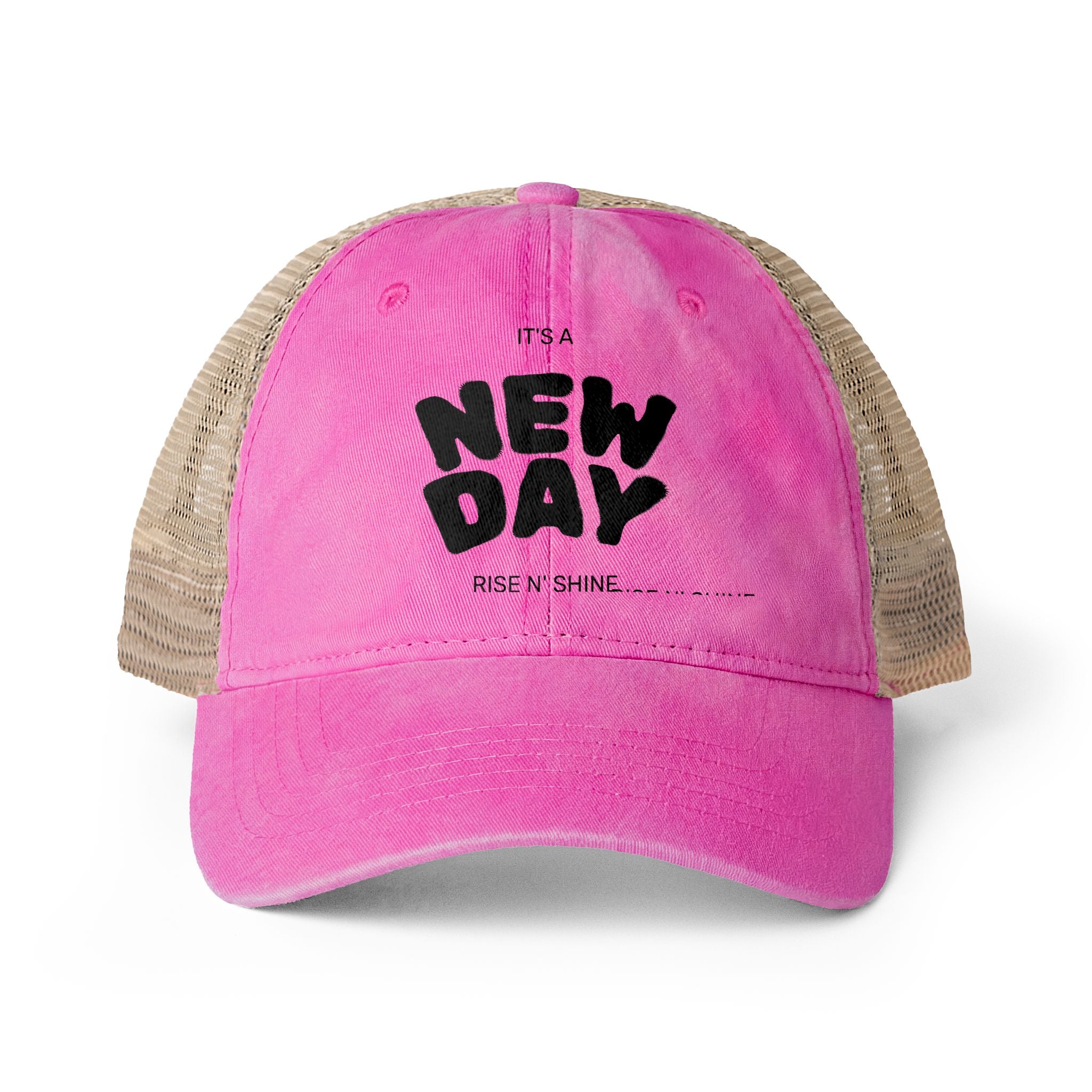 Women's Washed Mesh-Back Cap