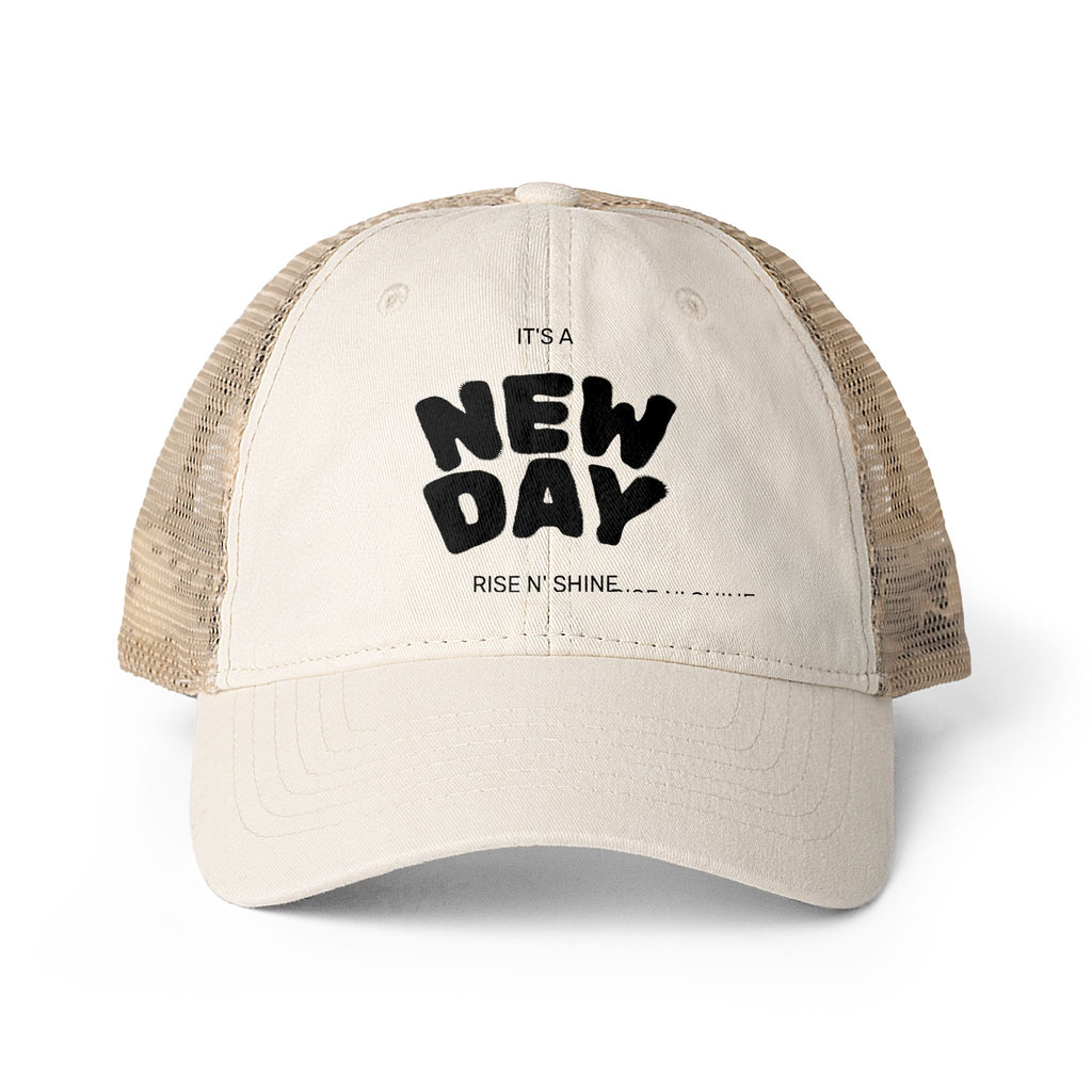 Women's Washed Mesh-Back Cap