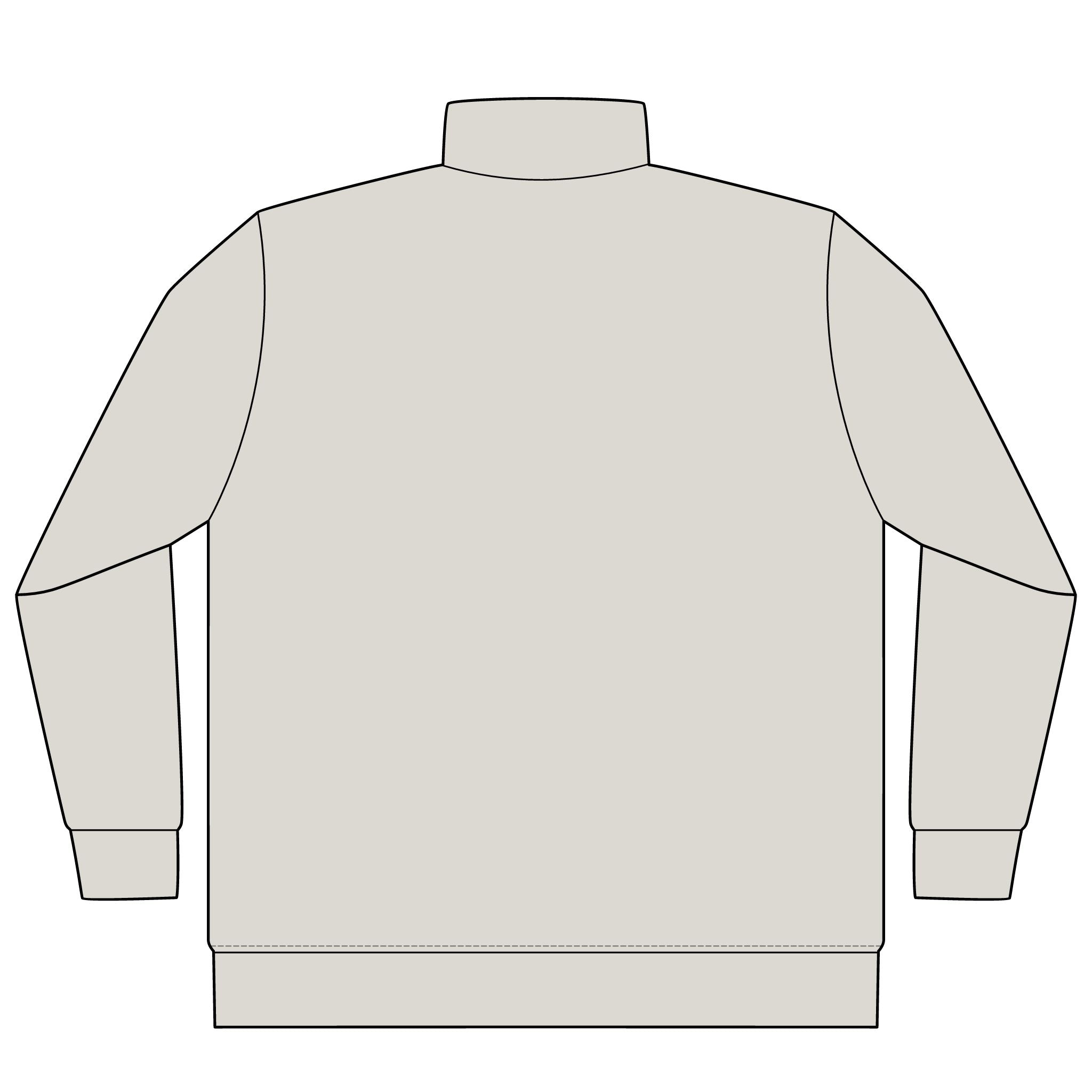 Unisex Pigment-Dyed Quarter-Zip Pullover